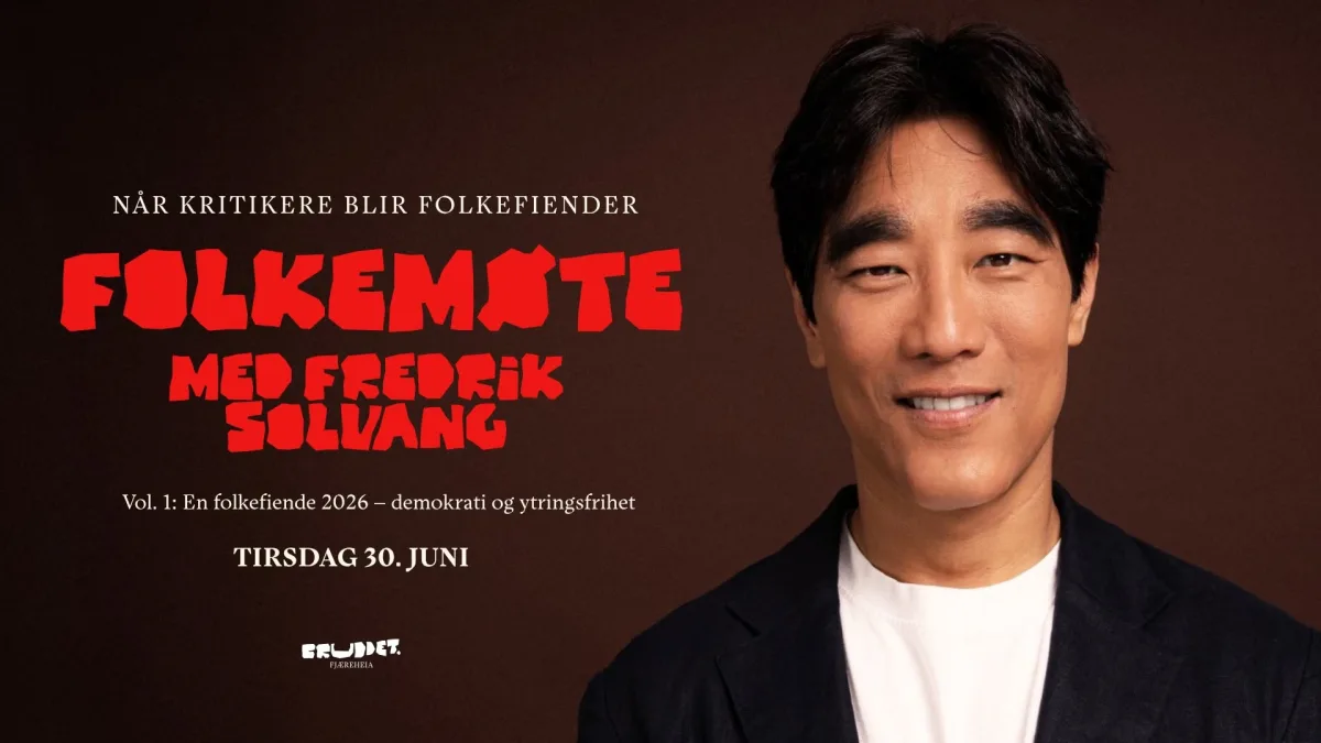Folkemøte med Fredrik Solvang
